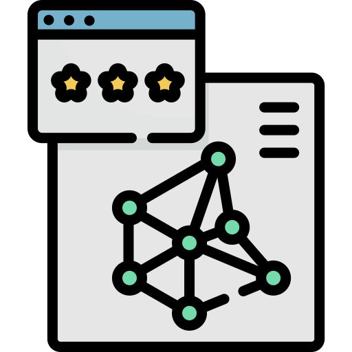 Consulting expertise and smart technology icon